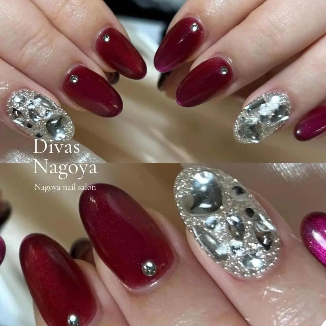 ネイル アートネイル 韓国ネイル マットネイル ミラーネイル ニュアンスネイル 💕D.d nail Hideyo🌸のネイルデザイン