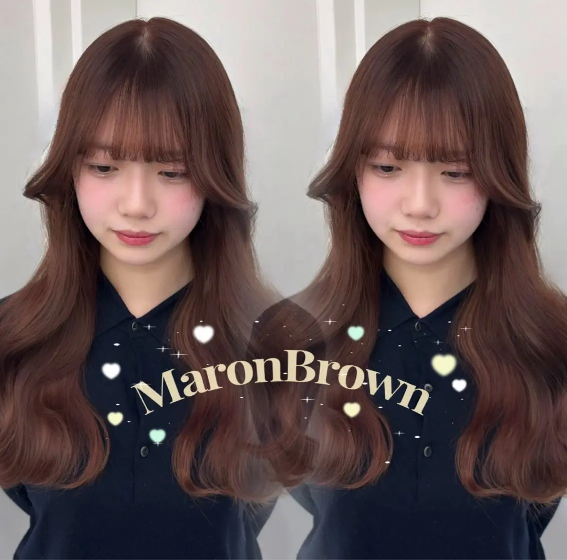 ロング ヘアカラー うる艶×ハイトーン uki/渋谷🎀のヘアスタイル