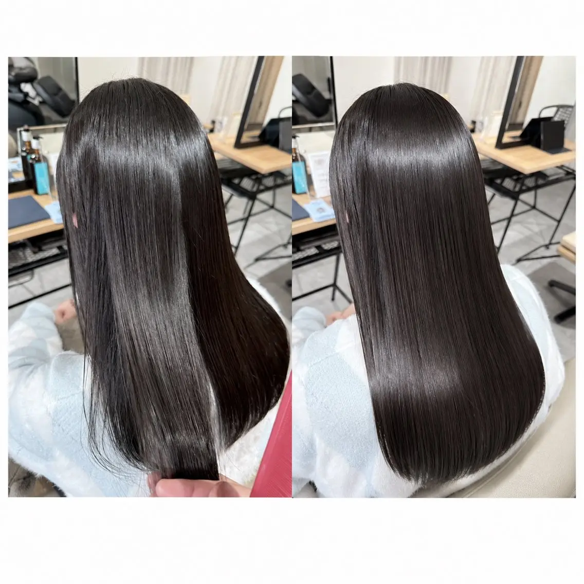 鶴ケ峰 透明感カラー葵🫧のヘアスタイル