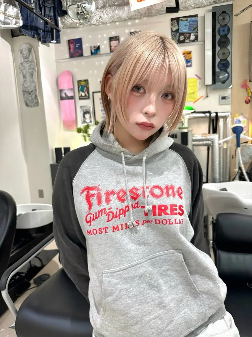 【5月限定🧞♀️】カット+ダブルカラー+ケアブリーチ+トリートメントの写真