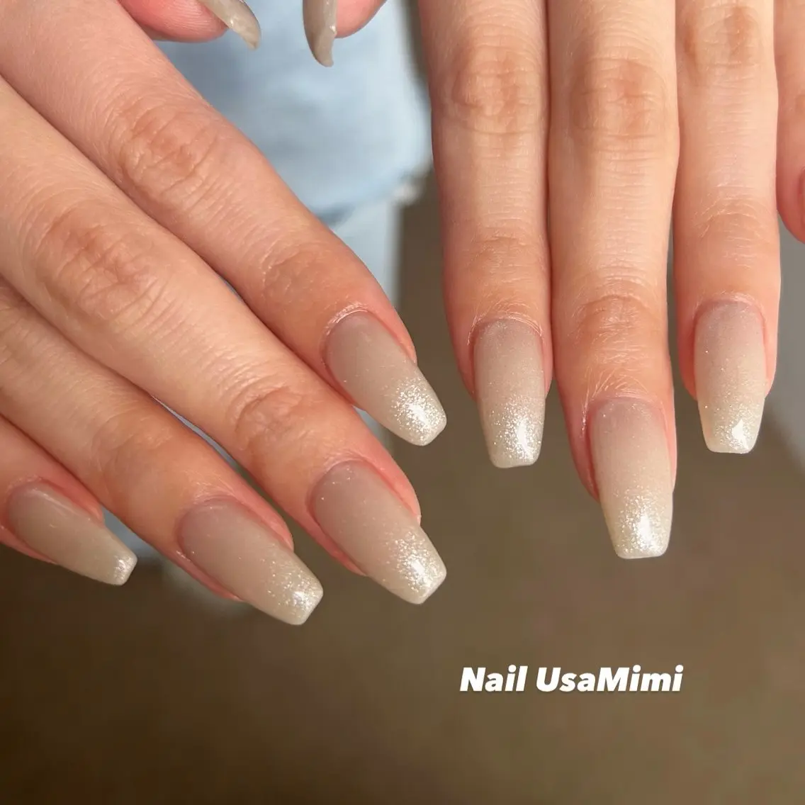 ネイル アートネイル ジェルネイル パラジェル ピンク ハンドネイル 本町ネイルNail UsaMimiのネイルデザイン