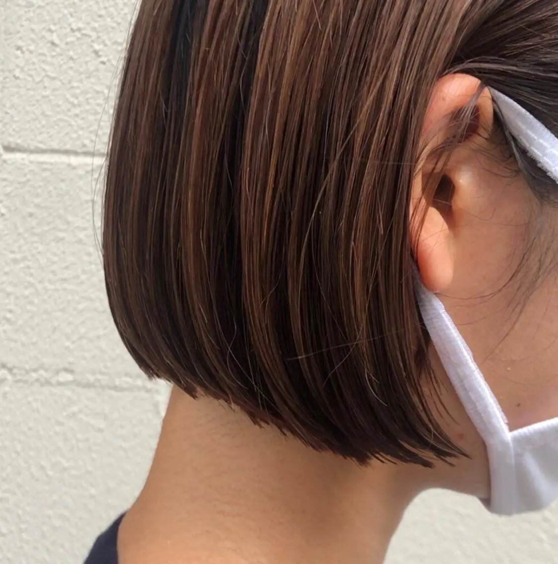 ショート やまさきえりこ ニュアンスパーマのヘアスタイル