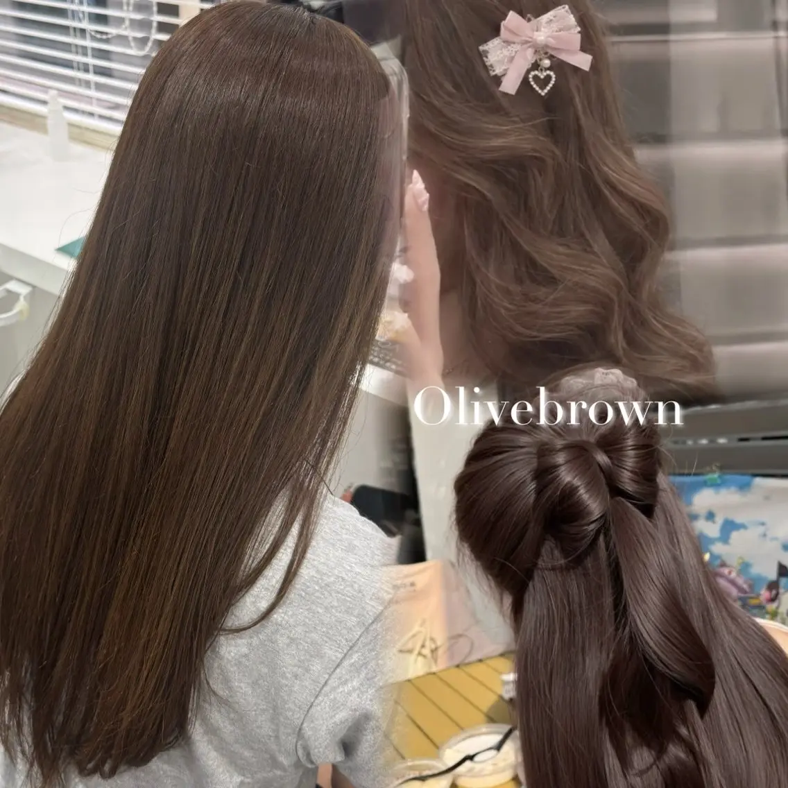 ロング カラー ヘアカラー トリートメント 🎀淡色ガーリー🧁 透明感♡Nanamiのヘアスタイル