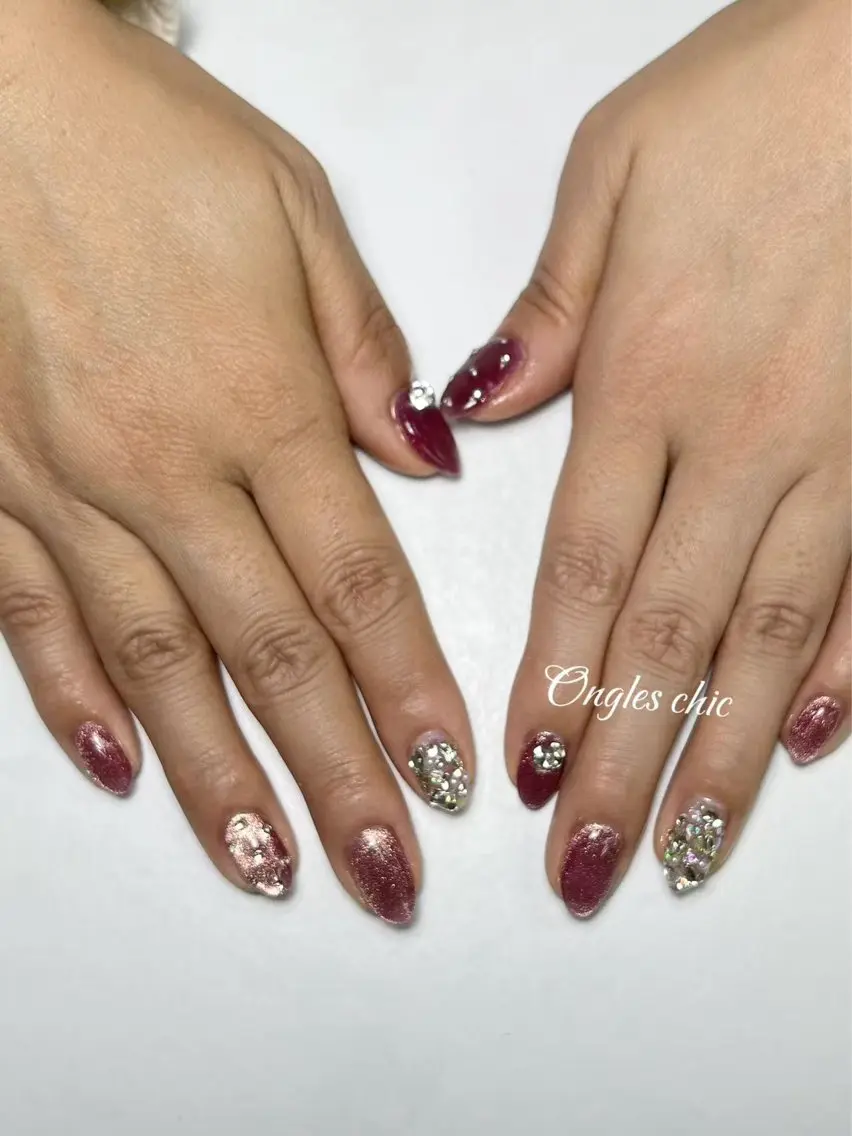 ネイル ハンドネイル ongles chicのネイルデザイン