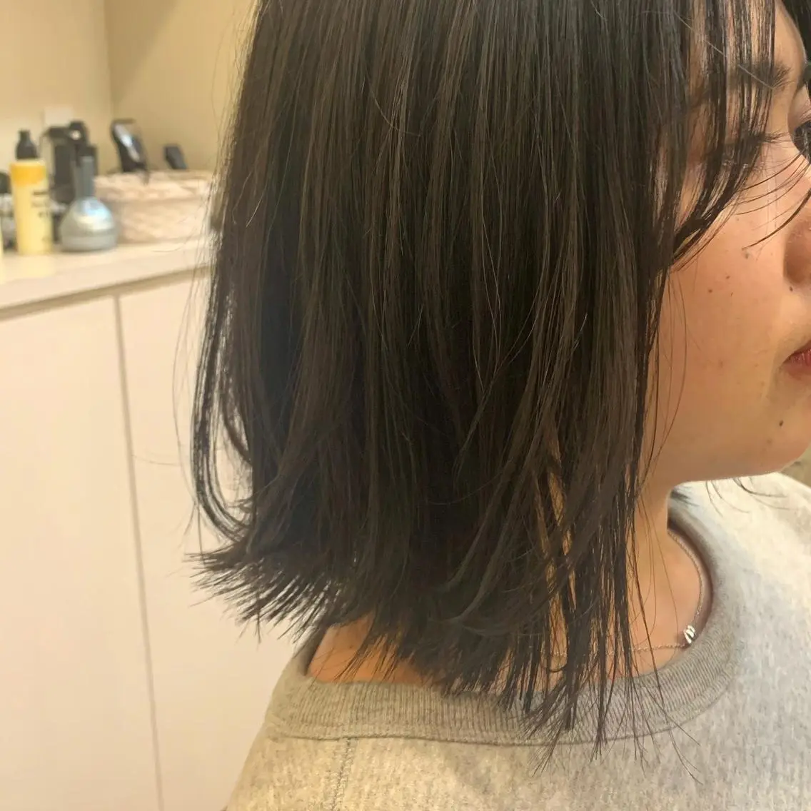 ショート ショートヘア カット トリートメント 長野 歌穂のヘアスタイル