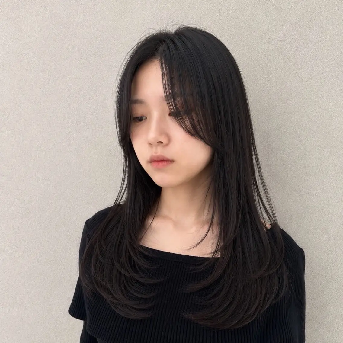 ロング カット 暗髪・艶髪カラー/ 本厚木/yuukaのヘアスタイル