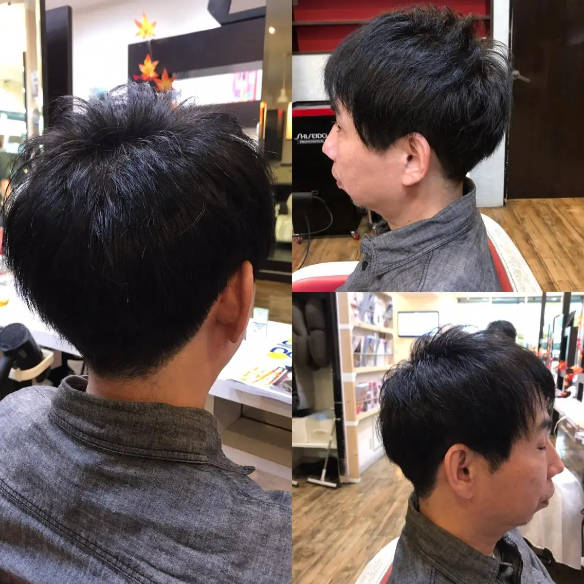 ショート カラー メンズ ショートヘア 赤羽、髪質改善サロン 吉野リョウスケのヘアスタイル