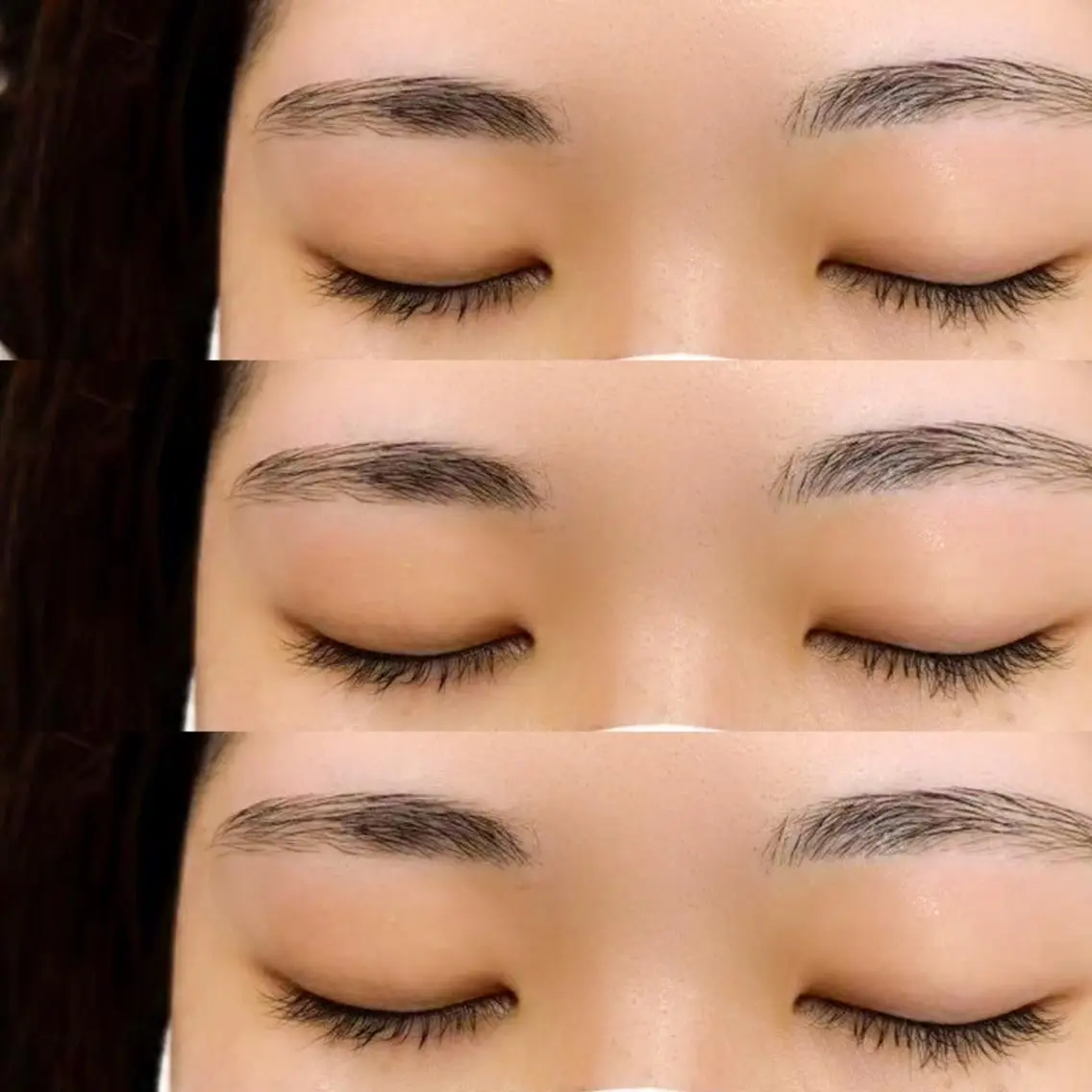 アイブロウ ワックス脱毛 眉カット 鈴木 碧衣のヘアスタイル