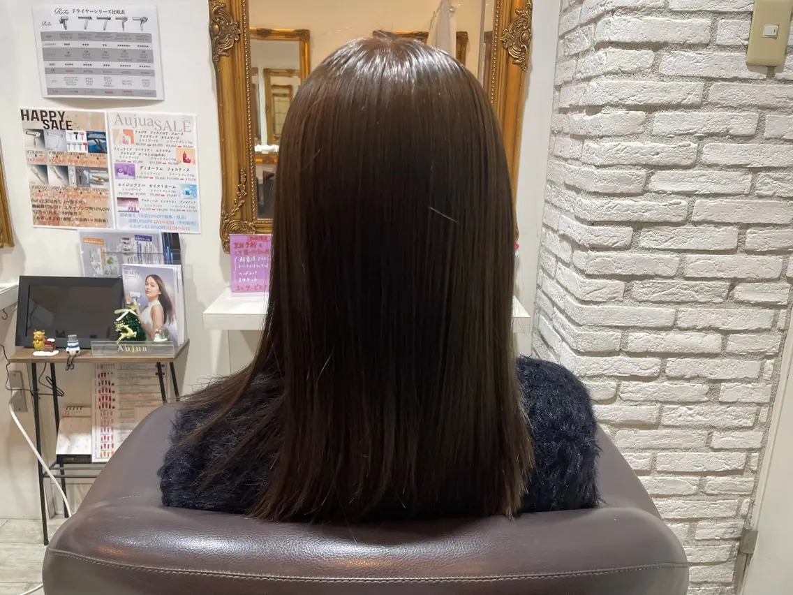 カラー 元自衛官美容師 つや。のヘアスタイル