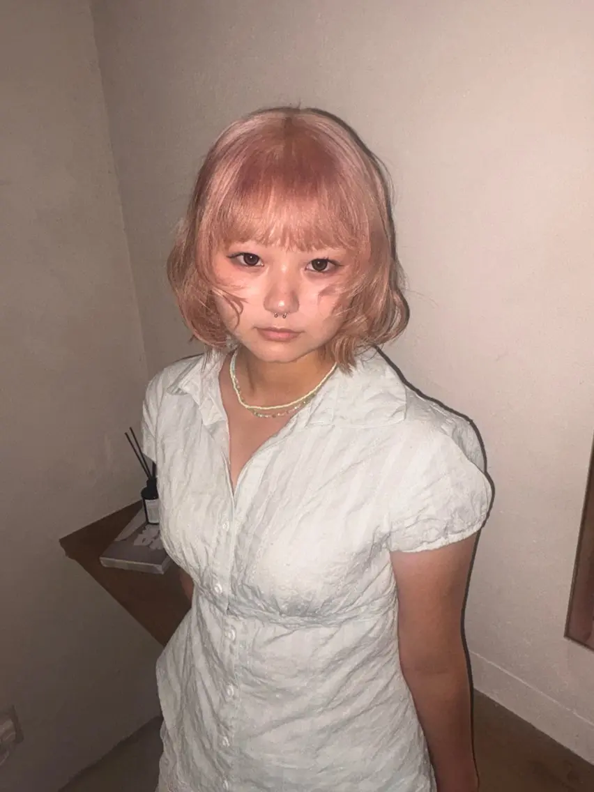 ショート カラー ヘアカラー デザインカラー/ AYA/DEANのヘアスタイル