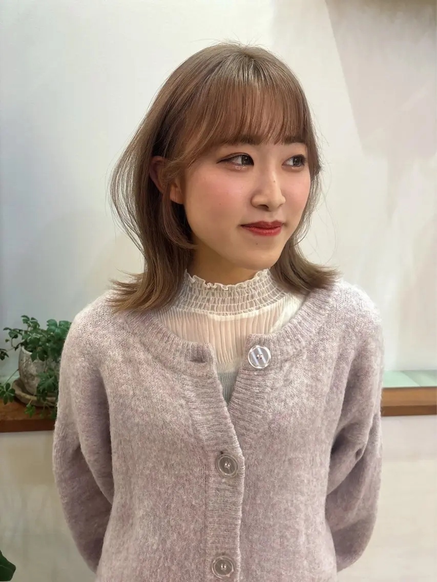 🌸4月限定価格🌸💛ブリーチ込みダブルカラー💛【トリートメント付き】の写真
