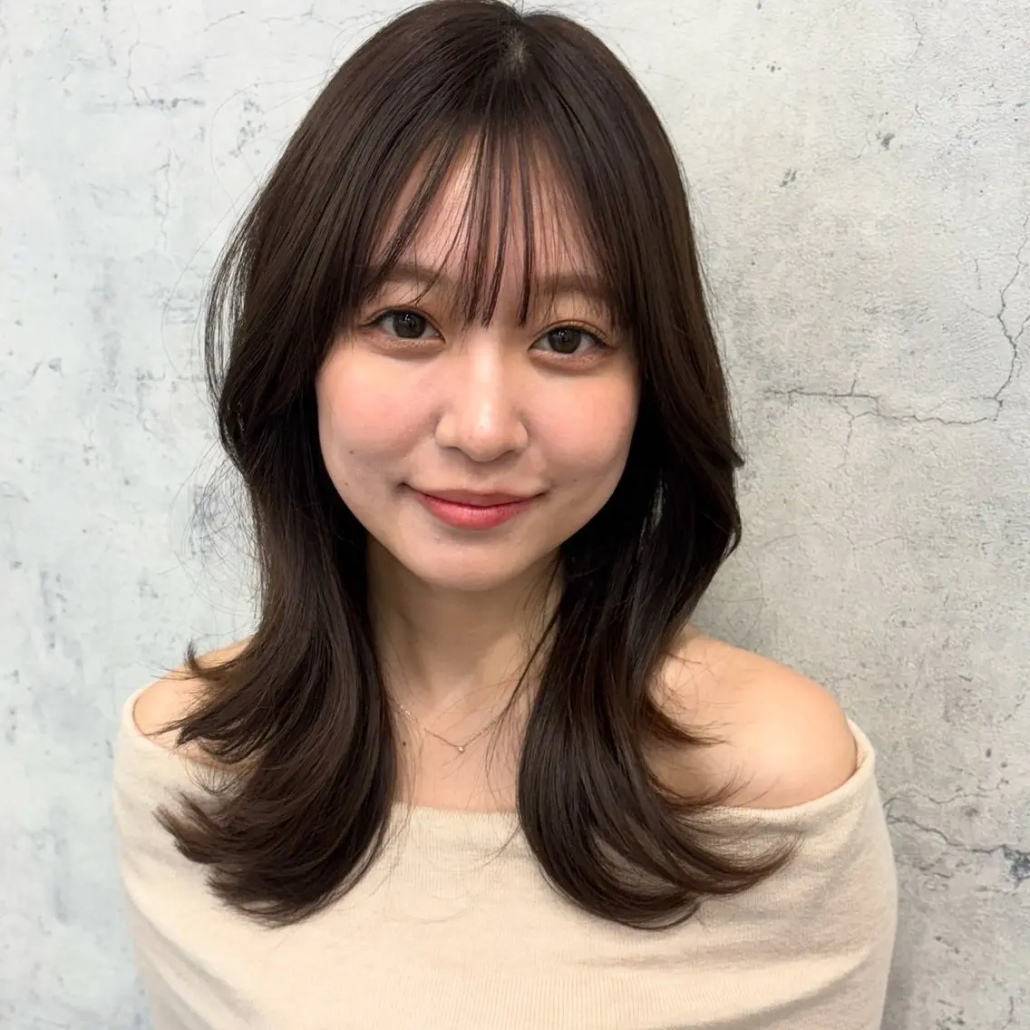 カラー 𝐀𝐑𝐈𝐒𝐀 🎀‎🤍銀座美容室のヘアスタイル