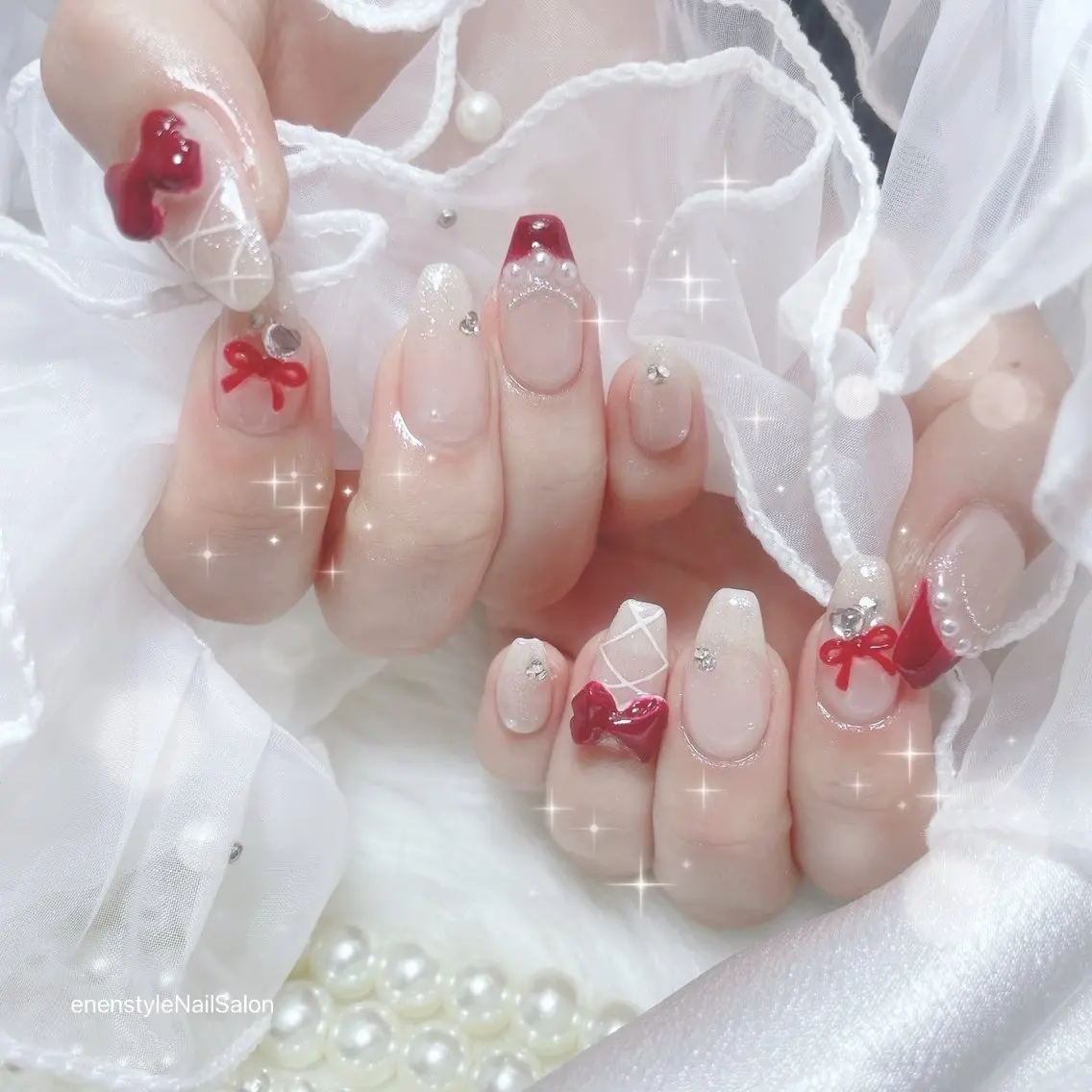 ネイル ハンドネイル 🐾enen style 🐾のネイルデザイン