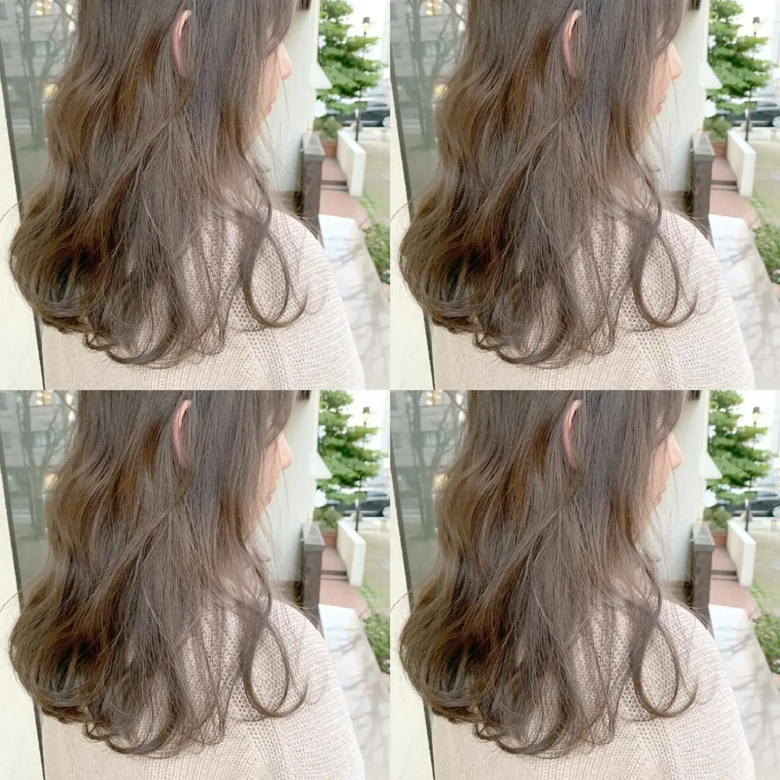 セミロング カラー 艶髪・酸性ストレート フリツのヘアスタイル