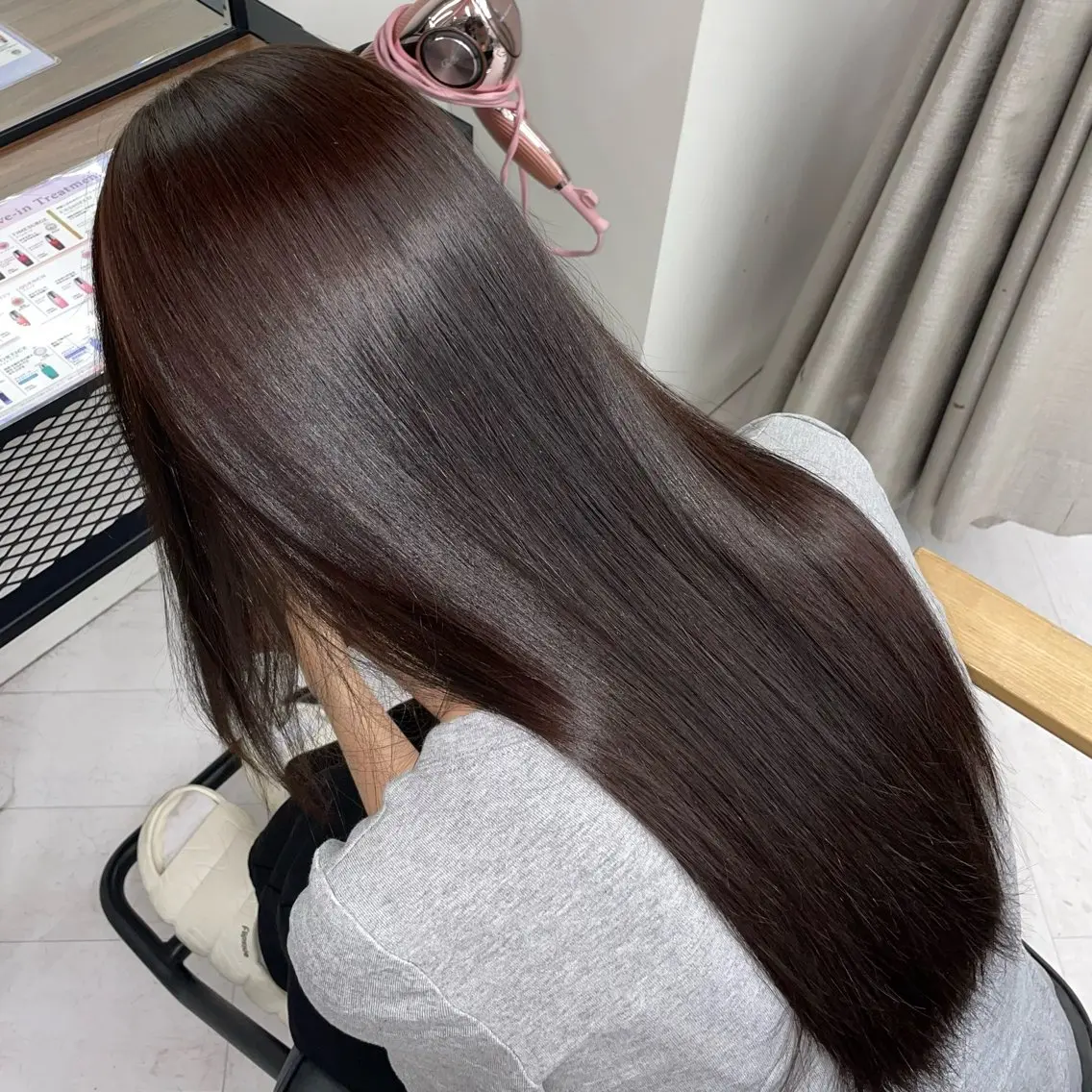 ロング カラー ななみ.⋆𝜗𝜚 透明感カラー/まつパのマツエク・マツパデザイン