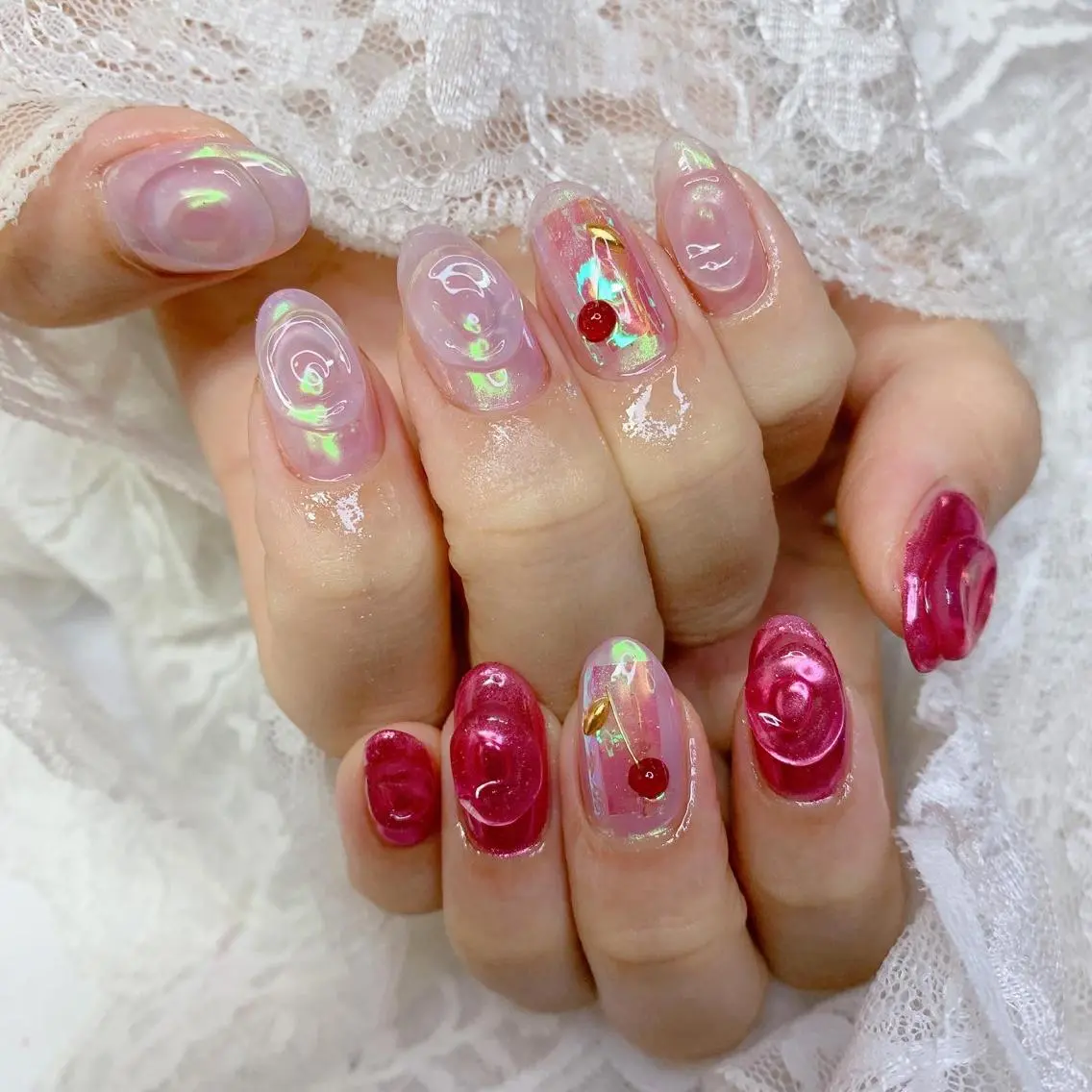 ネイル ハンドネイル La neige* yuki 🐩🌙のネイルデザイン