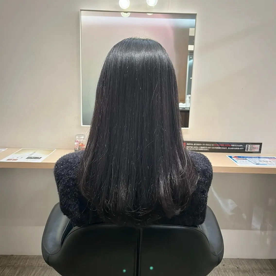 セミロング ヘアカラー カラーモデル募集中/ 遥香🤍🫧のヘアスタイル