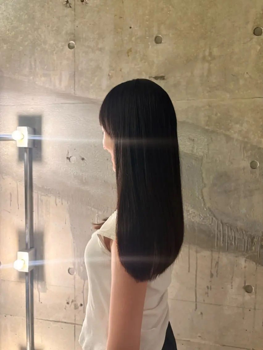 ロング 伸ばしかけ kiri/ボブ・レイ ヤーカット🪐のヘアスタイル