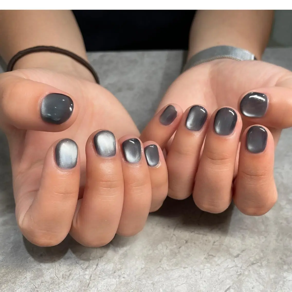 ネイル マグネットネイル ハンドネイル Nail Salon Lindaのネイルデザイン