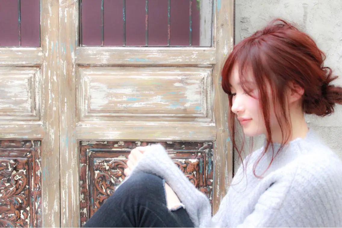 カラー ヘアアレンジ 西川 ヒロキのヘアスタイル
