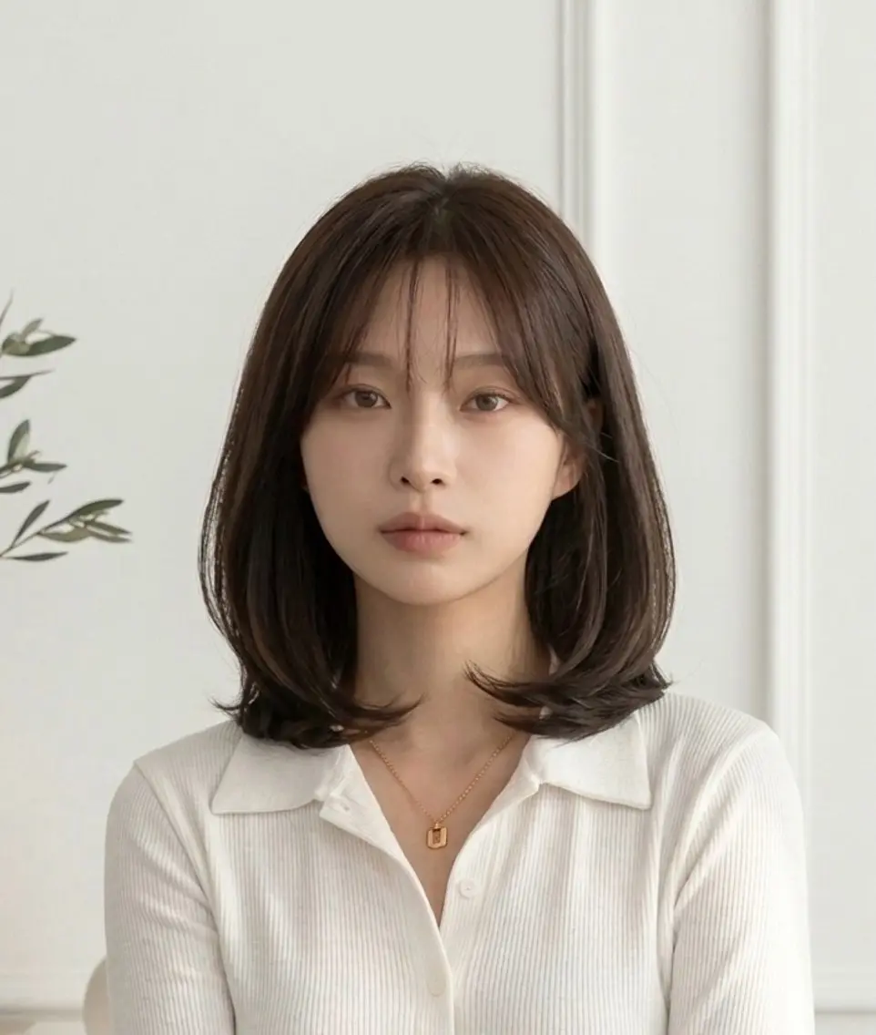 ミディアム ミディアムモデル 募集中/村上廉のヘアスタイル