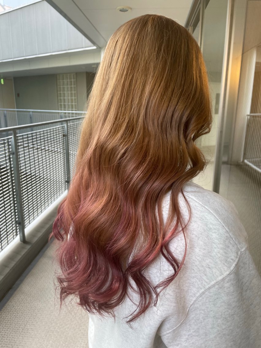 ロング カラー グラデーションカラー ヘアカラー トリートメント GAKU【メンズ カット/パーマ】のヘアスタイル