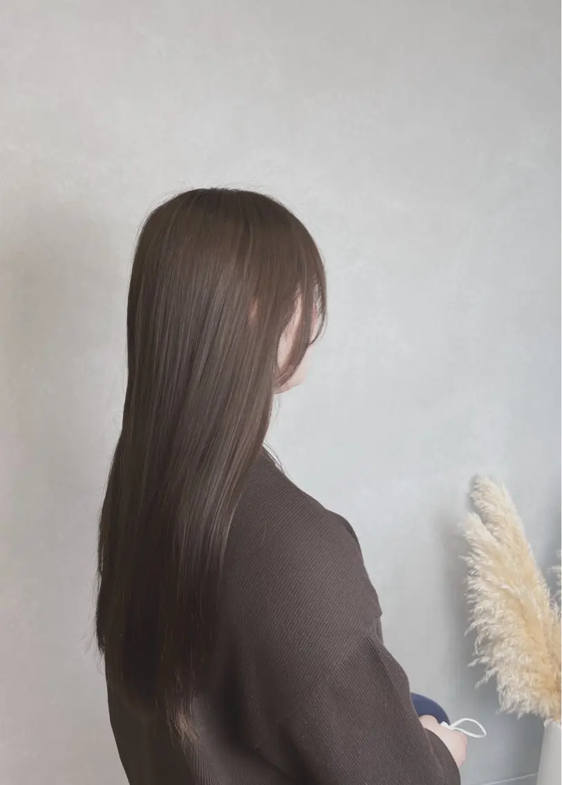 ロング カラー パーマ 🌿ダブルカラー/ 明大前/中村渓太のヘアスタイル