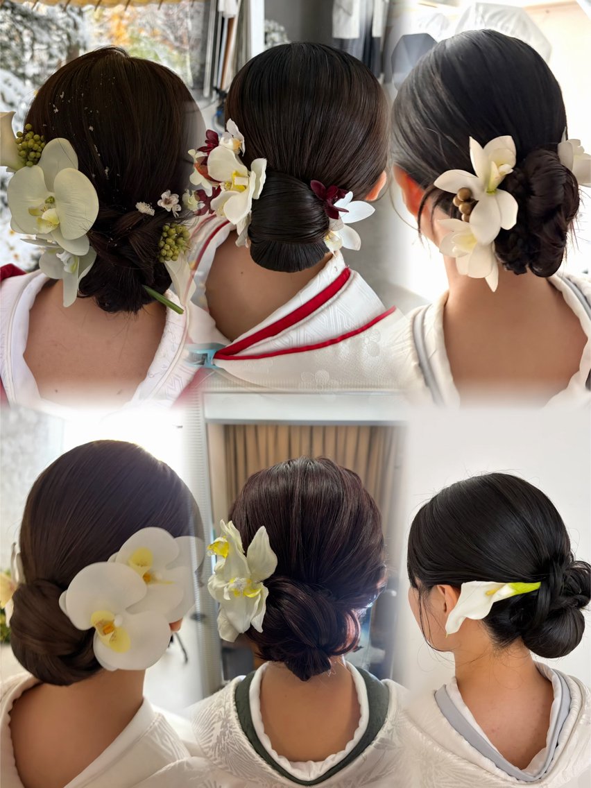 【ブライダル】ヘアセットの写真