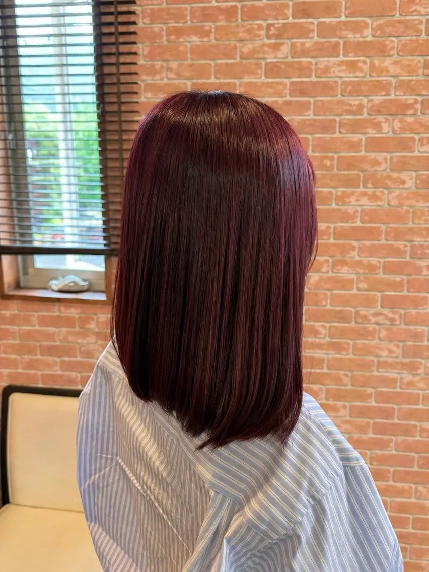 カラー 𝖱𝖾𝗇 ୨୧ 𝖫𝗎𝖺𝗇𝖺のヘアスタイル