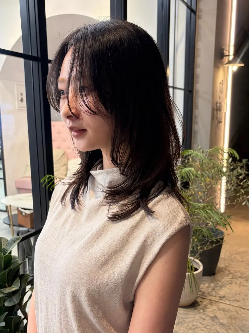 ロング くろかわ まいのヘアスタイル