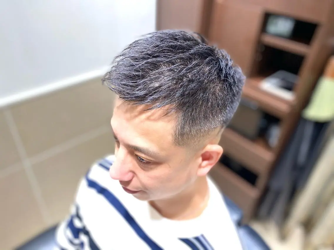 ショート メンズ 林田 龍明のヘアスタイル
