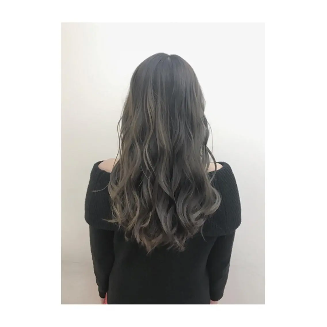 ロング カラー 永岡 鉄平のヘアスタイル