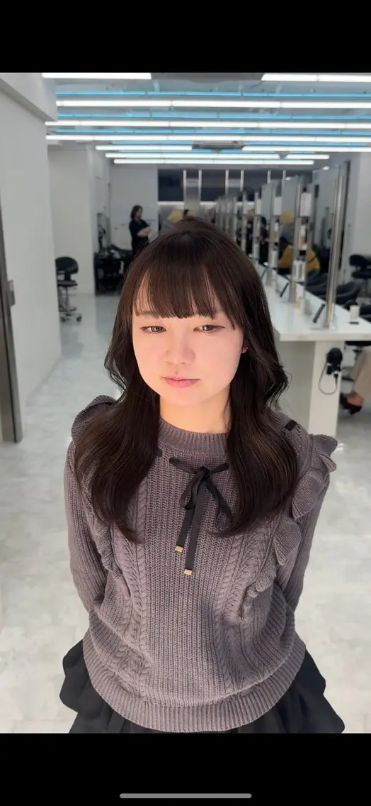 カラー noa🎀美髪縮毛/ 透明感カラーのヘアスタイル
