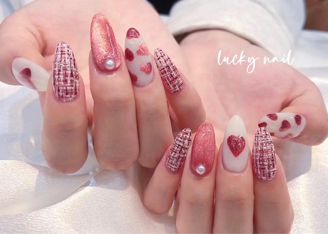 ネイル ハンドネイル ハンドケア Lucky nail 小林和希のネイルデザイン