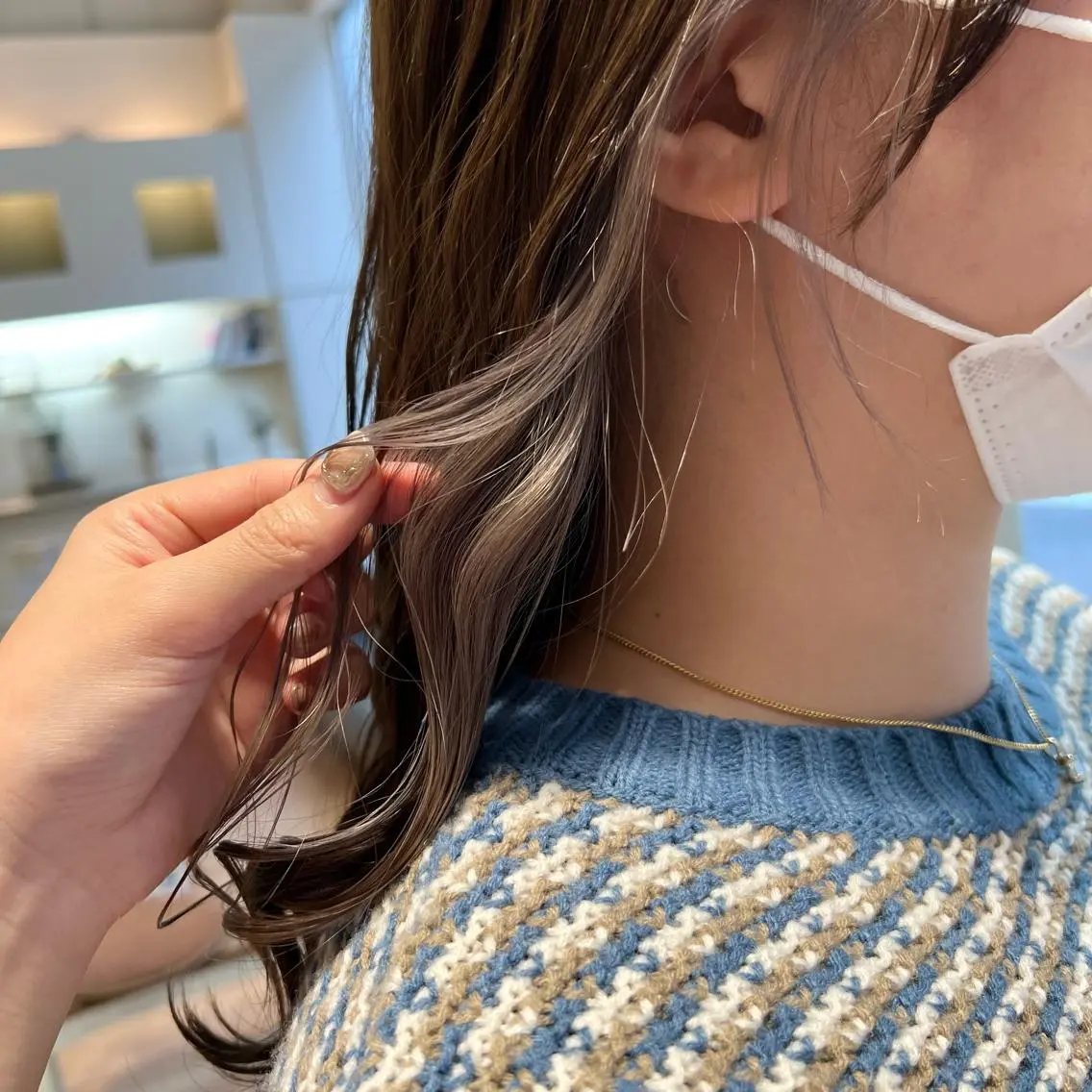 ロング カラー ヘアカラー インナーカラー♡ Nanakoのヘアスタイル