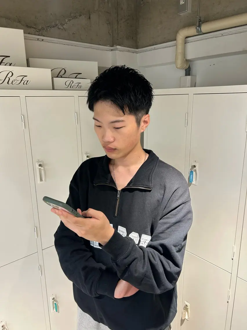 メンズ てるい かほのヘアスタイル