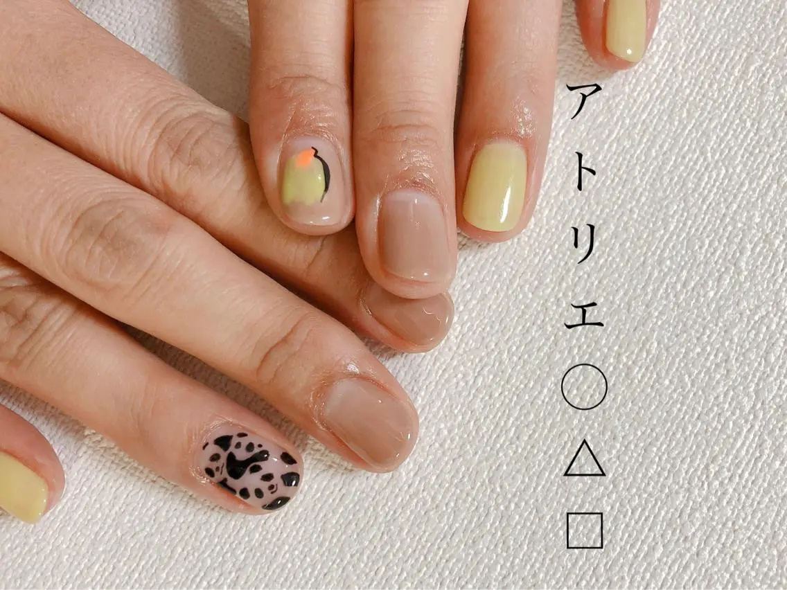 ネイル ハンドネイル アトリエ ○△□のネイルデザイン