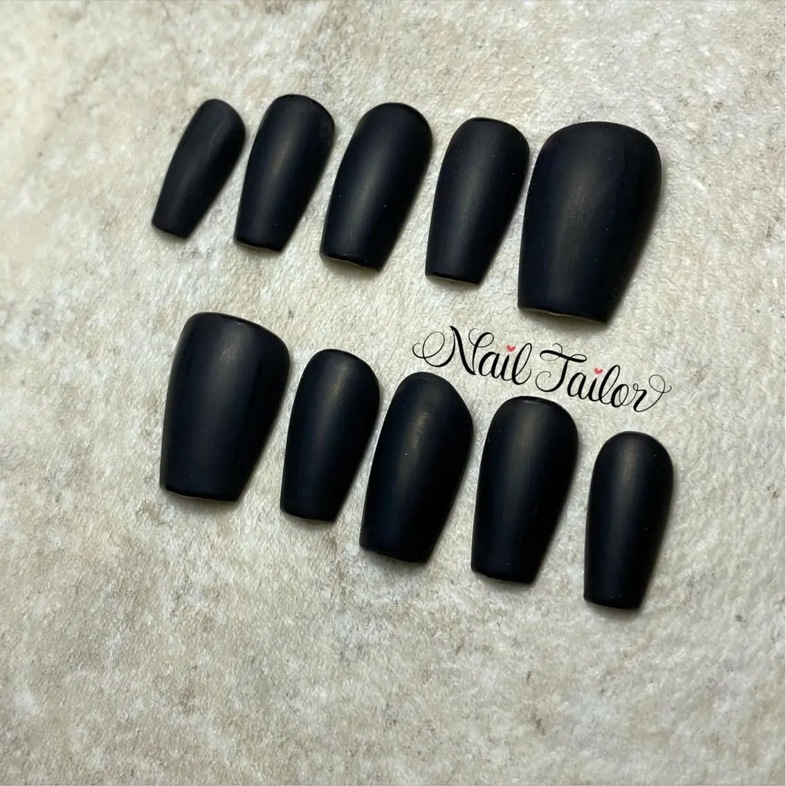 ネイル マットネイル ワンカラーネイル ネイルチップ ハンドネイル NailTailor ネイルテイラーのネイルデザイン
