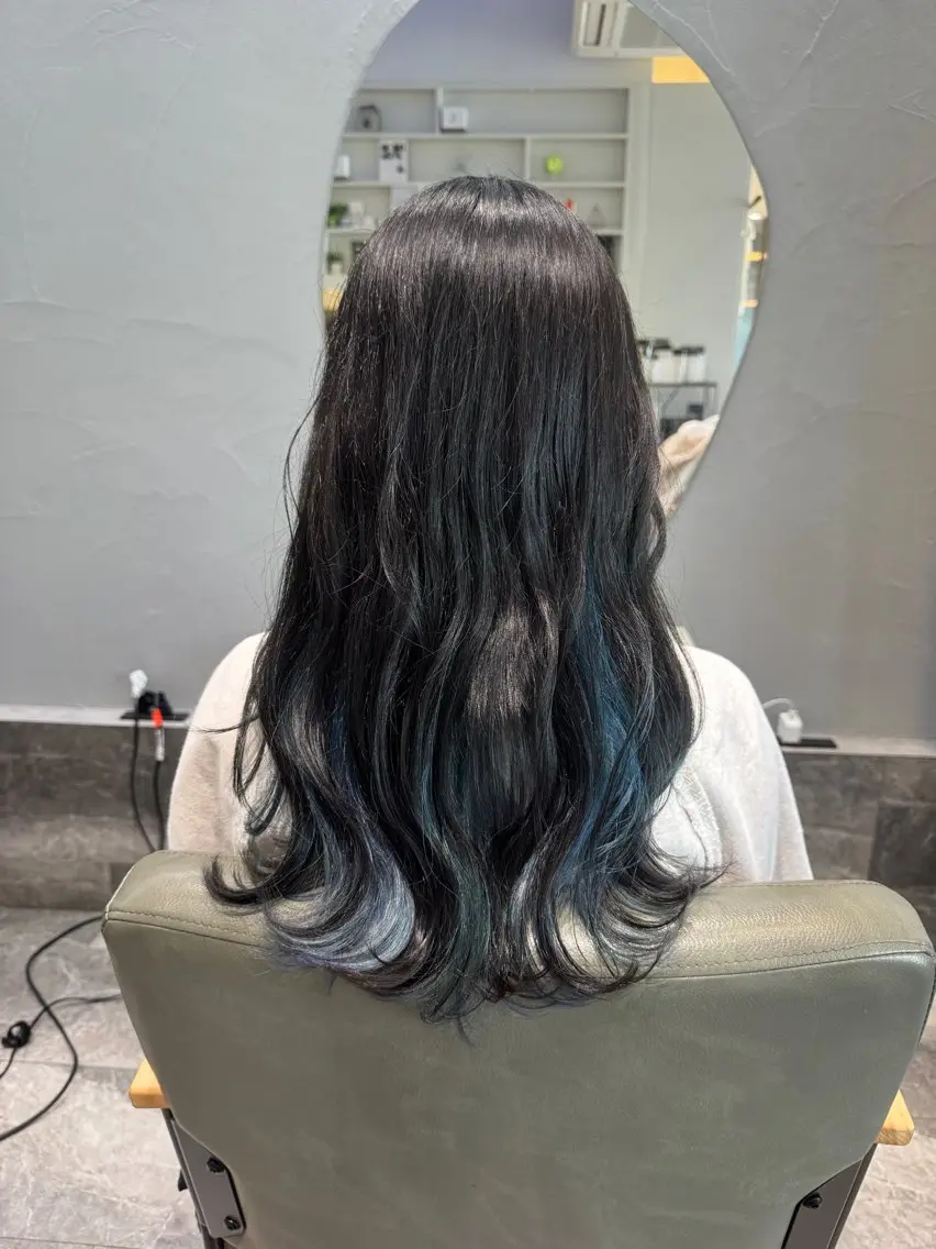 ロング カット ヘアカラー トリートメント ヘッドスパ 吉田 空 （POANA.）のヘアスタイル