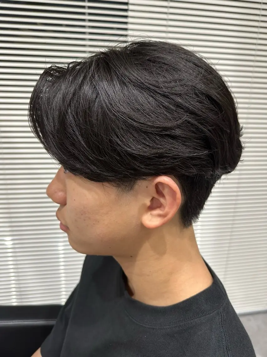 ショート パーマ メンズ メンズパーマ ニュアンスパーマ カット パーマ ユウ🪄 パーマ指名No1のヘアスタイル