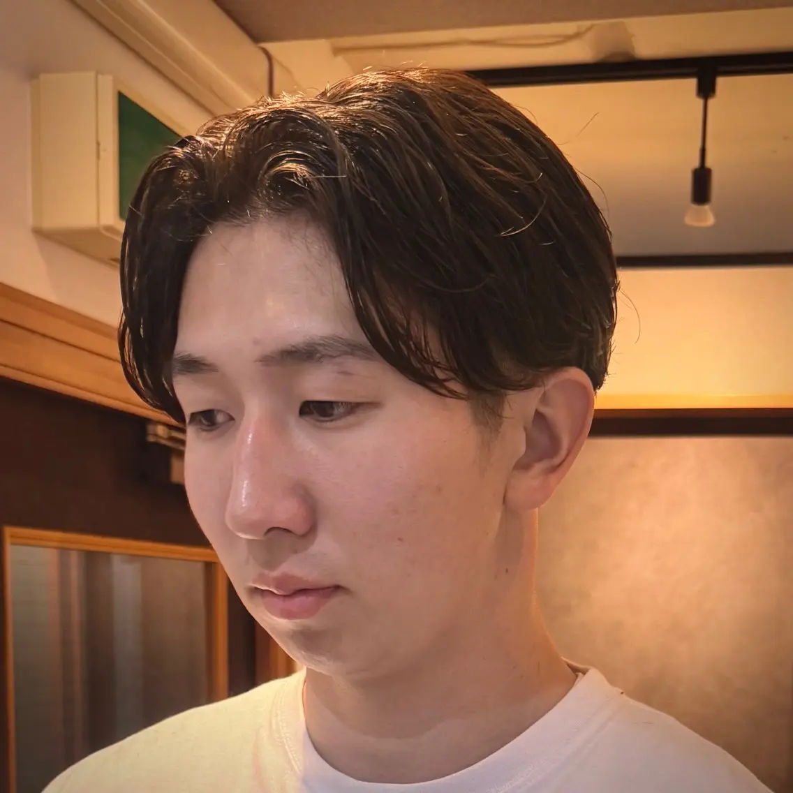 ショート パーマ メンズ フェザーパーマ メンズパーマ カット パーマ 立川メンズカット/ メンズパーマ💈三上のヘアスタイル
