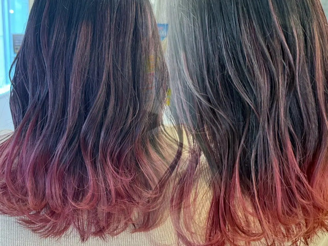 カラー ○HITOMI ○のヘアスタイル