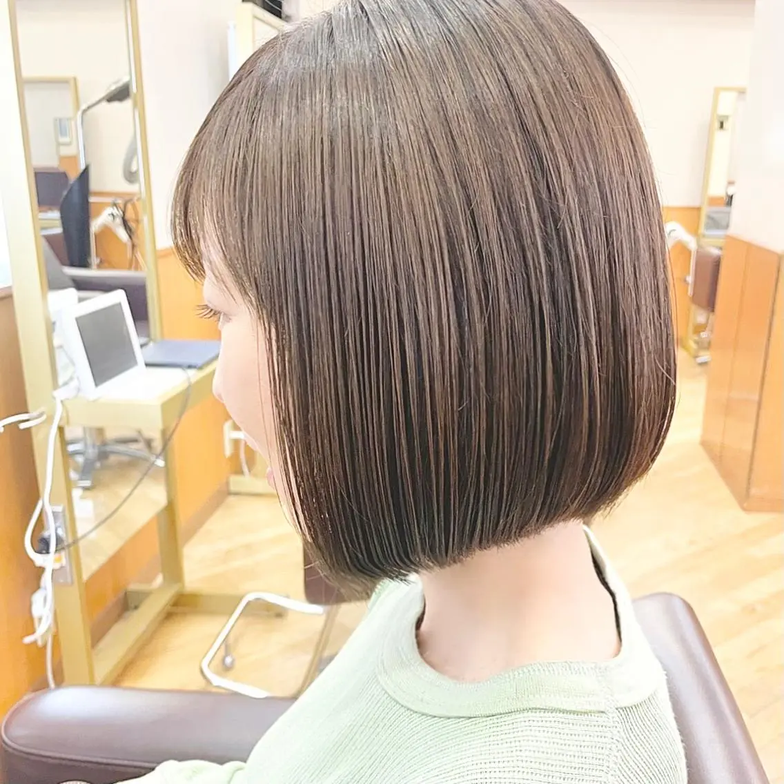 カット 髪質改善トリートメント+Aujua(オージュア)4STEPの写真
