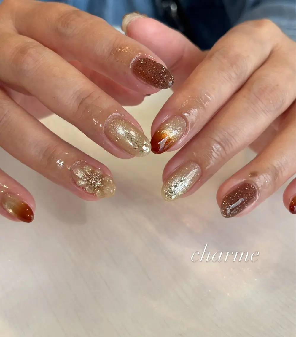ネイル ハンドネイル charme nailのネイルデザイン