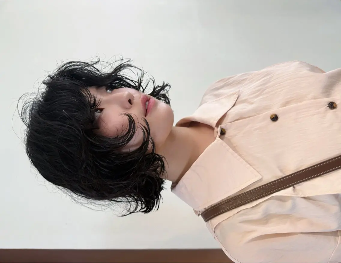 カラー パーマ 南部 綾音のヘアスタイル