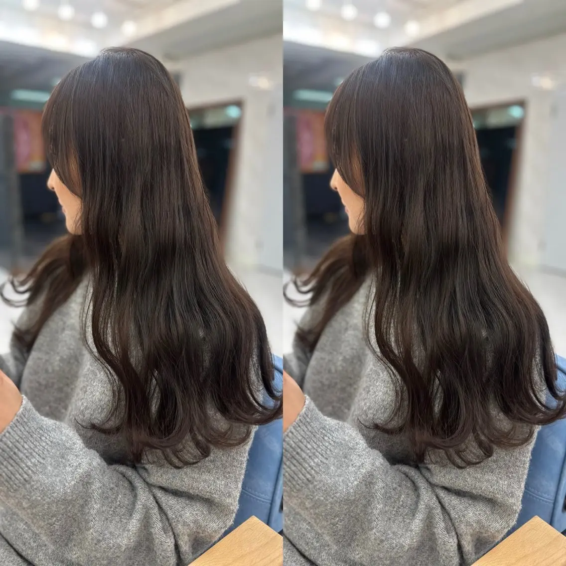 縮毛矯正 トリートメント 髪質改善🩵縮毛矯正 代々木/木下のヘアスタイル