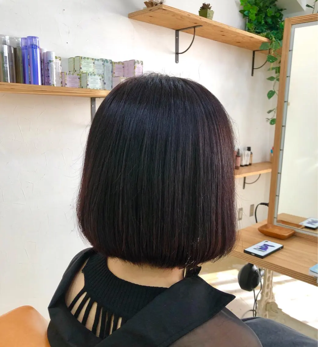 ショート カラー ハイライトカラー レッドカラー ボブ ハイライト 似合わせスタイル🪮 🌿まなべさとみ🌿のヘアスタイル