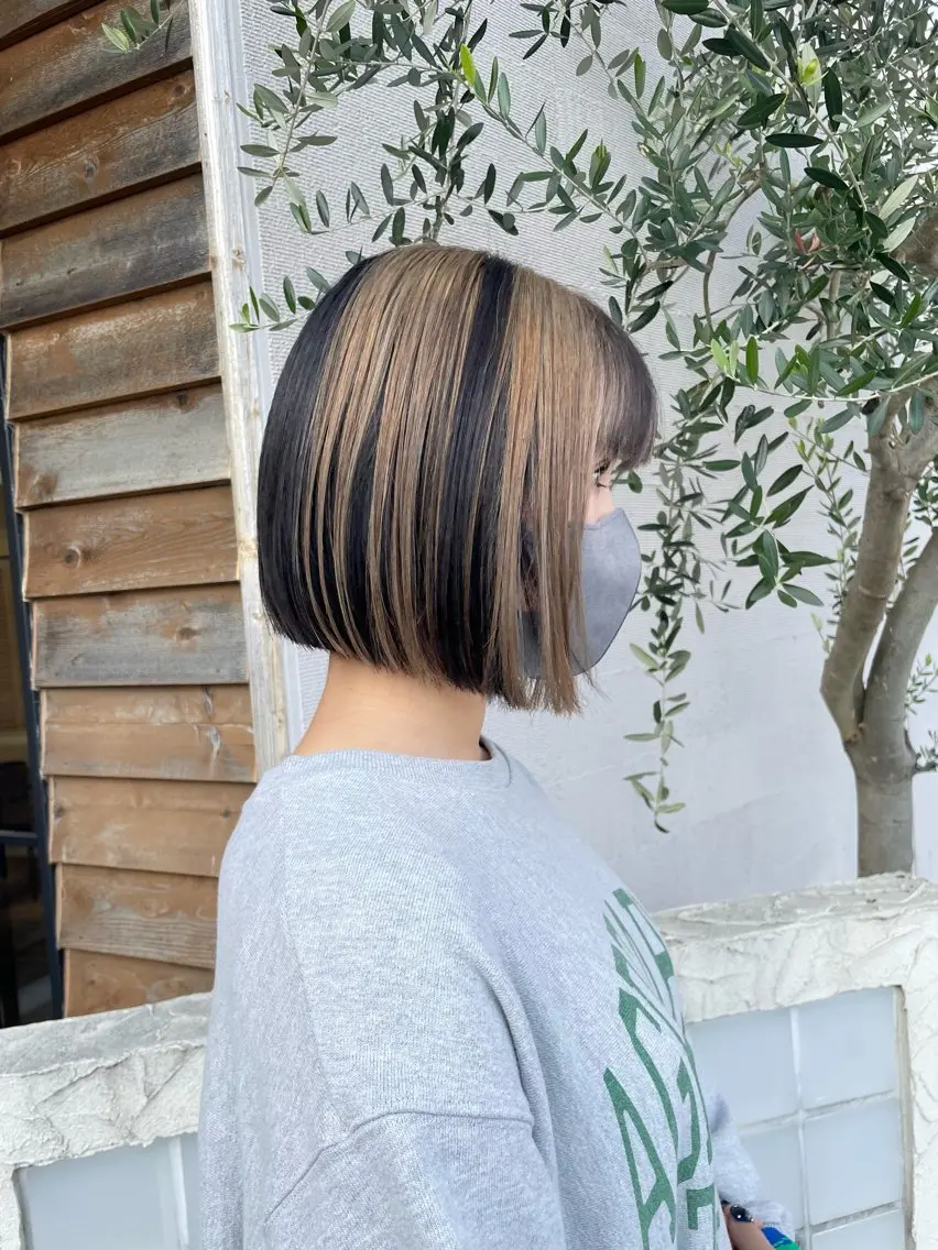 ミディアム 梶原 真帆のヘアスタイル