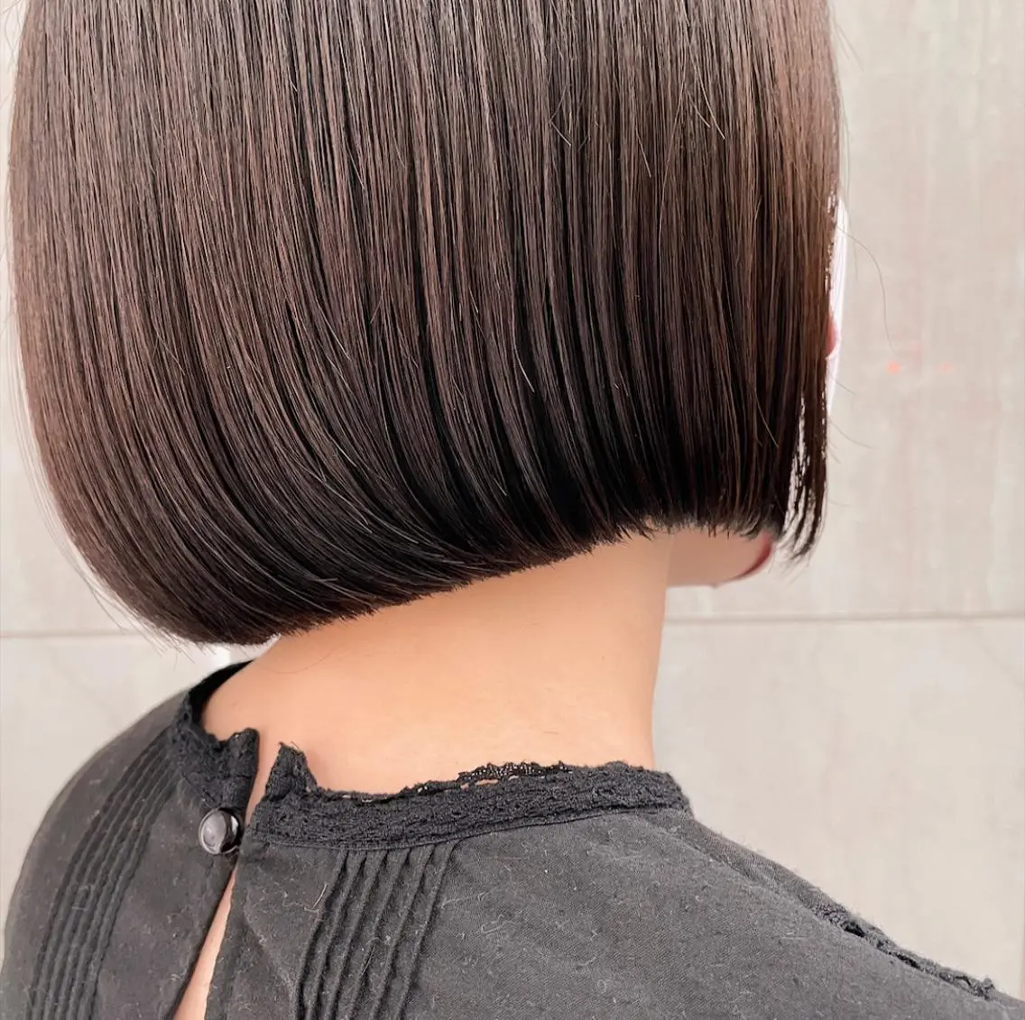 ショート カラー パーマ ボブ ストレートパーマ BiBi 武田 あやのヘアスタイル