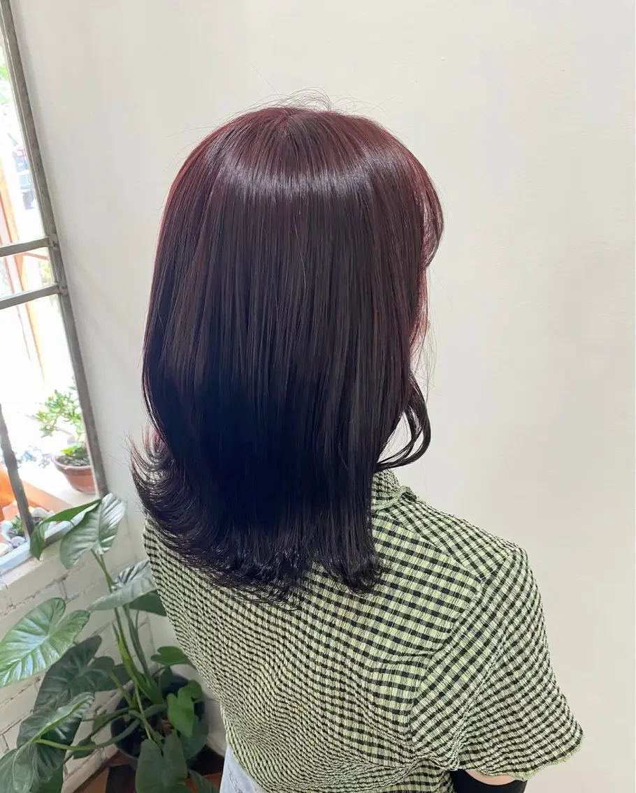 カラー mopa ayaneのヘアスタイル